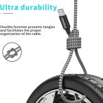 Cable micro USB GIANAC – paquet de 3 – Durability