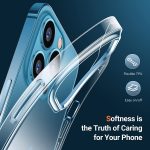 TORRAS Coque Compatible avec iPhone 12 Pro Max (6.7 Pouces) (Transparente et Résiste Jaunit) Souple TPU & Ultra Fine Parfaite Ajustée 4