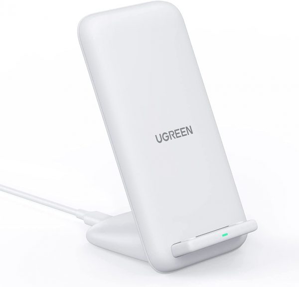 Chargeur sans Fil 15W UGREENCharge Rapide Qi Chargeur à Induction