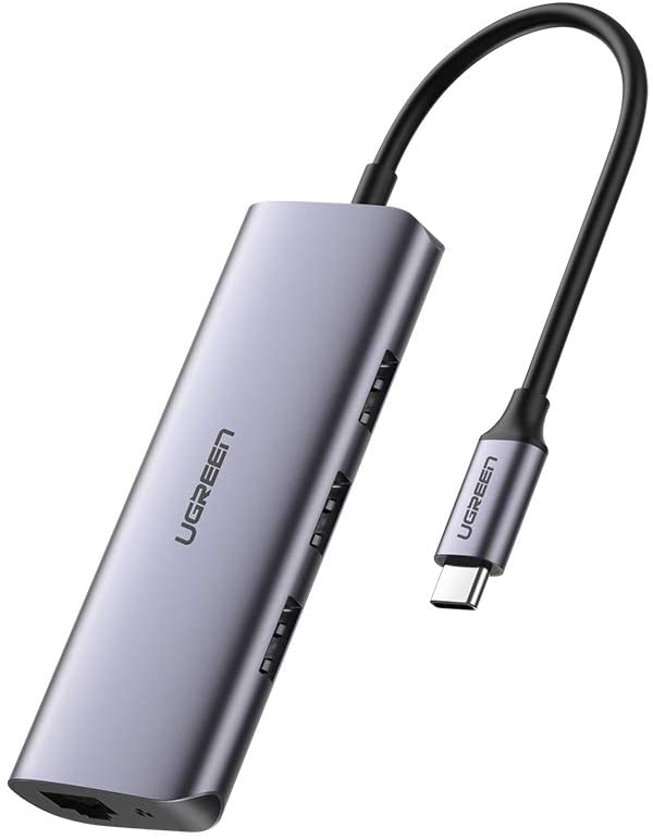 UGREEN Adaptateur USB C vers USB 3.0 5Gbps OTG Câble Type C Mâle vers type  A Femelle Nylon Tressé Aluminium Compatible avec iPhone 15 Plus Pro Max