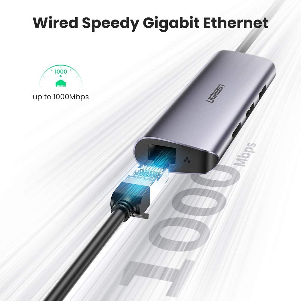 Ethernet Gigabit – Adaptateur USB Type C UGREEN