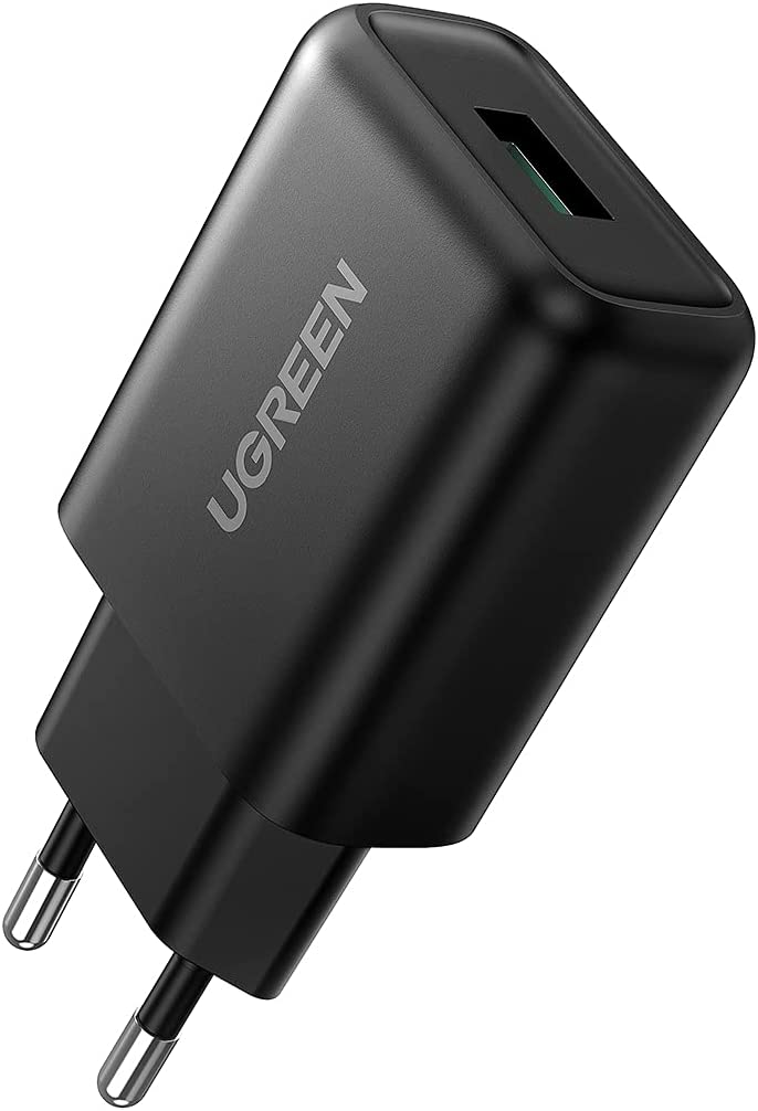 Chargeur UGREEN Secteur USB Quick Charge 3.0 (18Watts) Compatible avec  iPhone Galaxy Google Xiaomi Redmi Poco Huawei Honor Oneplus HTC LG Oppo  (Noir) – Zone Affaire