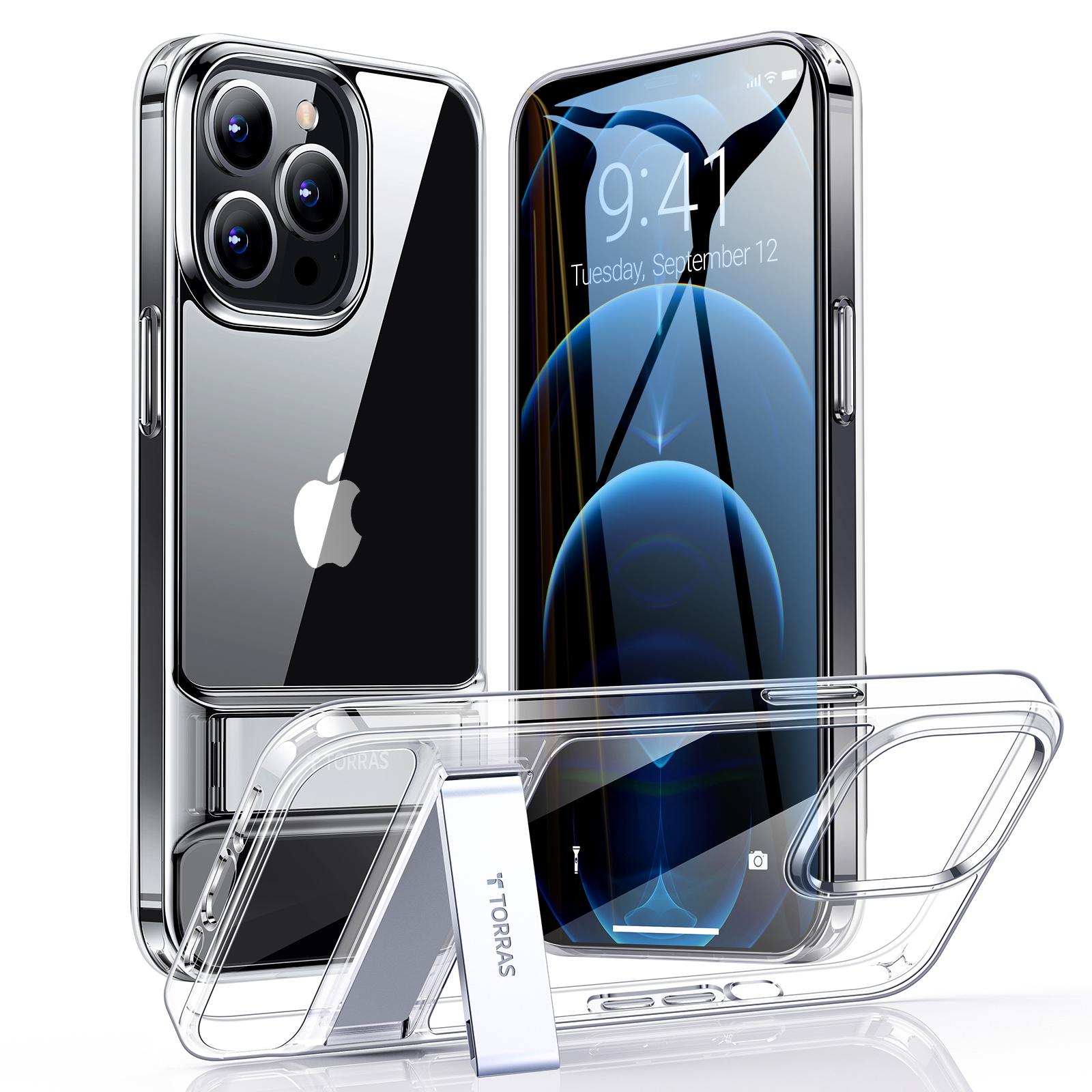 Coque de protection pour Iphone 13 Pro MoonClimber(UPPRO Clear Case) Series – Torras – 1