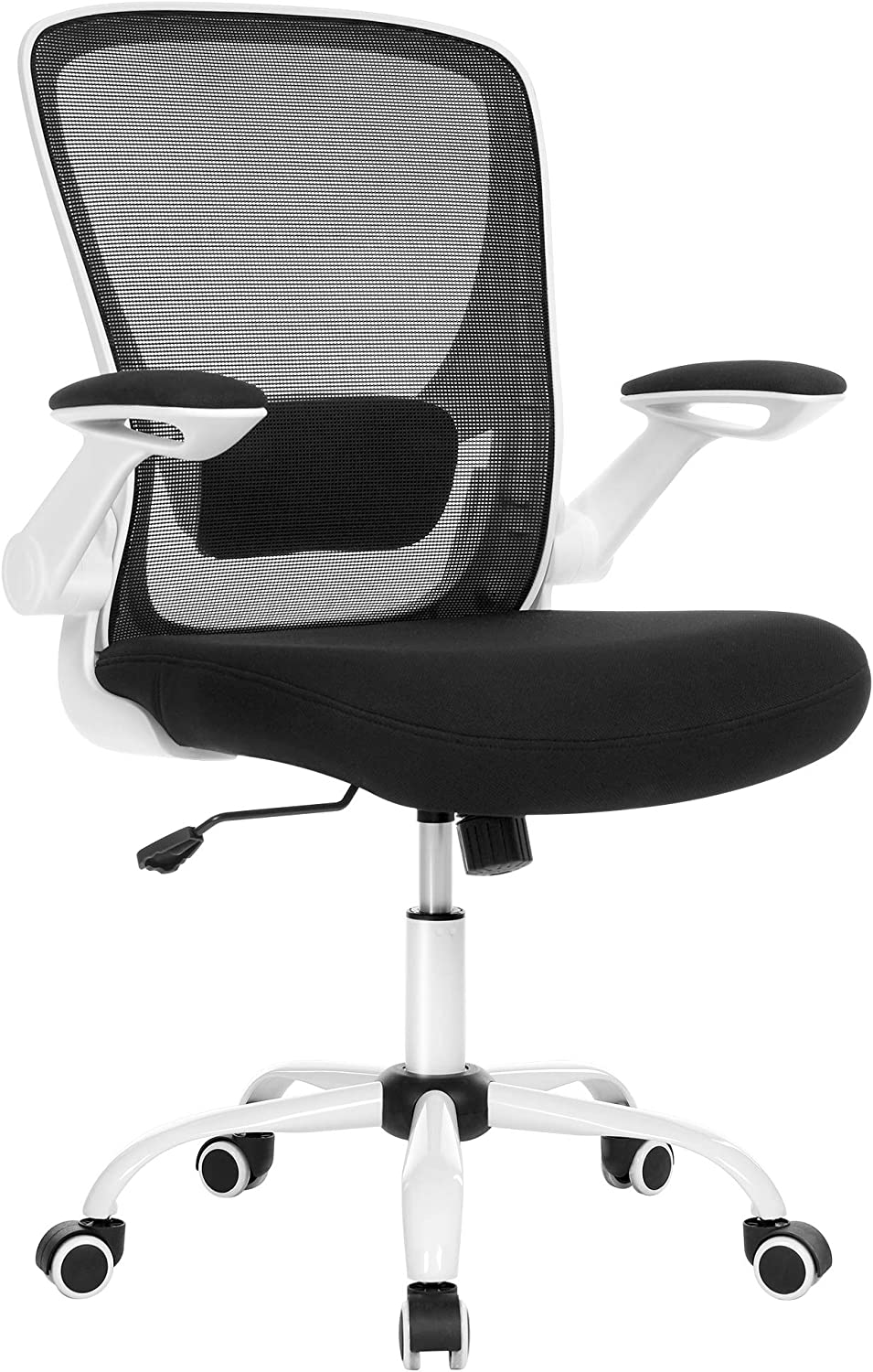 Chaise de bureau pivotante et ergonomique en maille (Toile