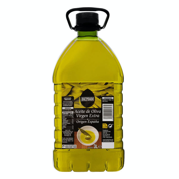 Huile d’olive vierge extra – 3 L – 100% d’origine espagnole