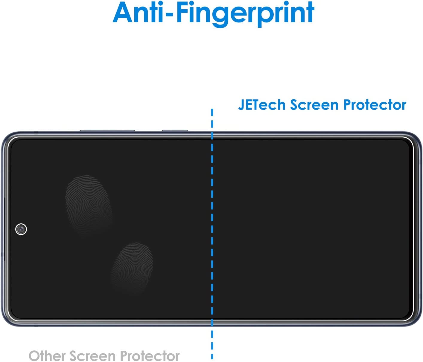 Lot de 3 film de protection d’ecran en verre trempé pour Samsung Galaxy S20 FE 5G 6,5 pouces, – JETech 6
