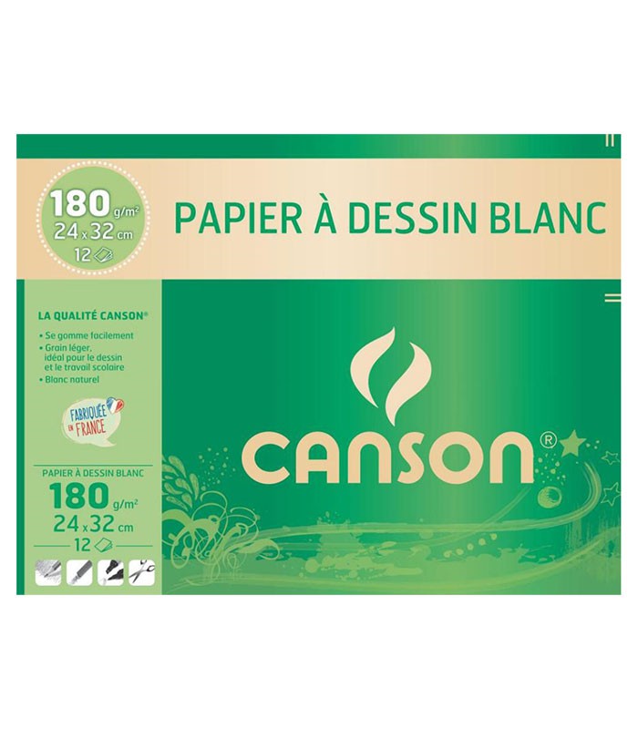 Lot de papier calque et papier dessin - Canson