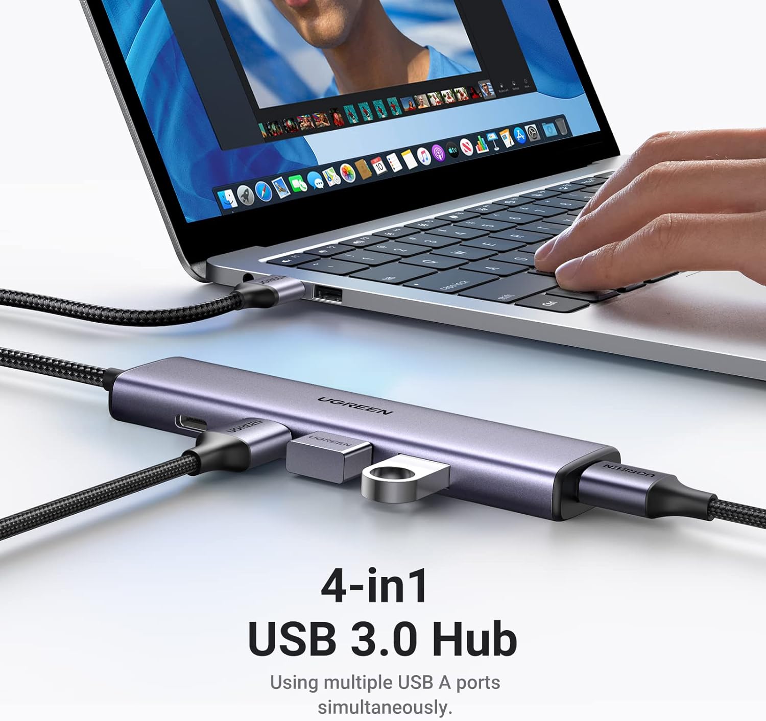 Adaptateur (Hub) USB 3.0 vers 4 Ports USB 3.0 – UGREEN 2