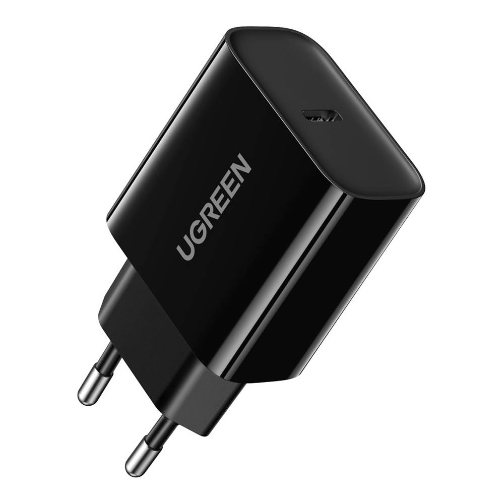 chargeur-usb-c-20w-pd-wall-eu-noir-ugreen